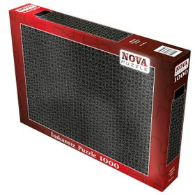 Nova Puzzle 1000 Parça İmkansız Puzzle - Siyah - Fantastik Kesim