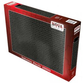 Nova Puzzle 1000 Parça İmkansız Puzzle - Siyah - Fantastik Kesim