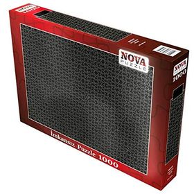 Nova Puzzle 1000 Parça İmkansız Puzzle - Siyah - Fantastik Kesim