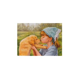Nova Puzzle 1000 Parça Köpek ve Küçük Kızın Sevgisi