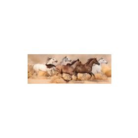 Nova Puzzle 1000 Parça Kum Fırtınasında Koşan Atlar Panorama