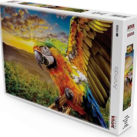 Nova Puzzle 1000 Parça Macav Amerikan Papağanı Puzzle