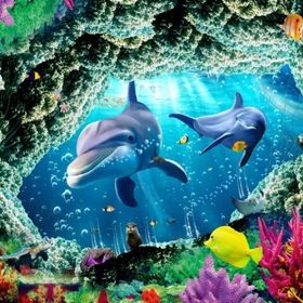 Nova Puzzle 1000 Parça Mercan Resifleri Arasında Puzzle