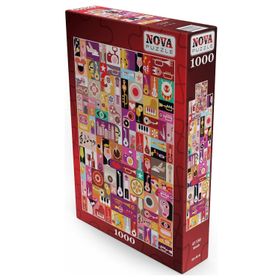 Nova Puzzle 1000 Parça Müzik İllüstrasyon Puzzle