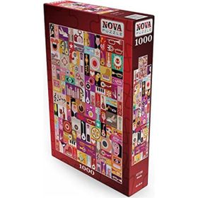 Nova Puzzle 1000 Parça Müzik İllüstrasyon Puzzle