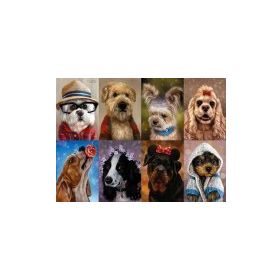Nova Puzzle 1000 Parça Puzzle - Sevimli Köpek Yavruları