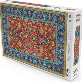 Nova Puzzle 1000 Parça Renkli Halı Deseni Puzzle