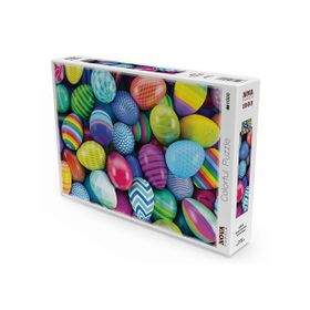 Nova Puzzle 1000 Parça Renkli Yumurtalar Puzzle