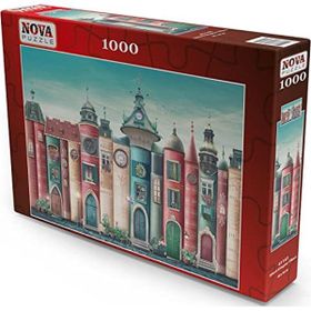 Nova Puzzle 1000 Parça Sihirli Kitaplar Ülkesi Puzzle