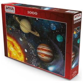 Nova Puzzle 1000 Parça Solar Sistem Puzzle - Güneş Sistemi