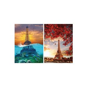 Nova Puzzle 2x1000 Parça Eyfel Kulesi Puzzle Seti