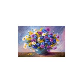 Nova Puzzle 41019 Renkli Kır Çiçekleri 1000 Parça Puzzle