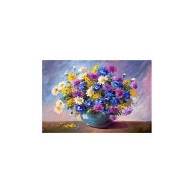 Nova Puzzle 41019 Renkli Kır Çiçekleri 1000 Parça Puzzle