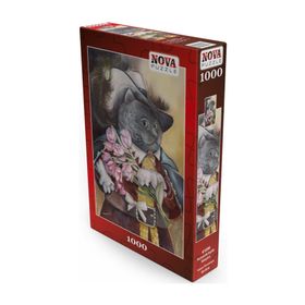 Nova Puzzle 41099 - 1000 Parça Romantik İngiliz Silahşörü Puzzle