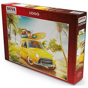 Nova Puzzle 41122 1000 Parça Tatil Heyecanı Puzzle