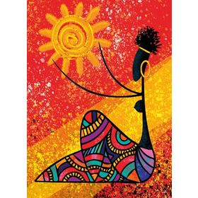 Nova Puzzle Afrikalı Kadın 1000 Parça Puzzle