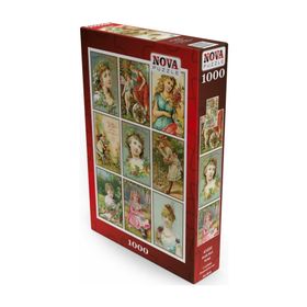 Nova Puzzle Antik Kart Kolajı 1000 Parça Puzzle