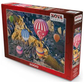 Nova Puzzle Kapadokyada Balonlar 1000 Parça Puzzle