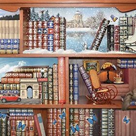 Nova Puzzle Kitapların Sihirli Dünyası 1000 Parça Puzzle