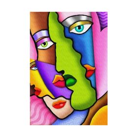 Nova Puzzle Renkli Soyut Yüzler 1000 Parça Puzzle