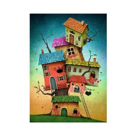 Nova Puzzle Soy Ağacı Fantastik Evler 1000 Parça Puzzle