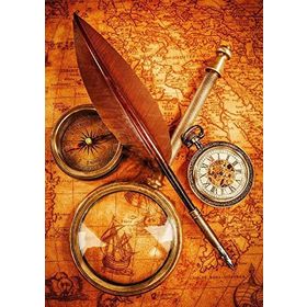 Nova Puzzle Tarihe Not Düşmek 1000 Parça Puzzle