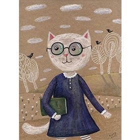 Nova Sofya Saburova Akıllı Kedi 1000 Parça Puzzle