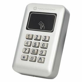 Novacom NC-MS03WP Su Geçirmez Pin + Prox Metal Şifrematik Okuyucu