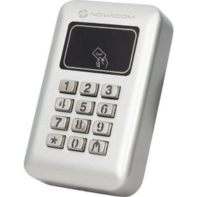 Novacom NC-MS03WP Su Geçirmez Pin + Prox Metal Şifrematik Okuyucu