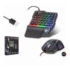 Novator G-506 Oyuncu Klavye ve Mouse Set ledli