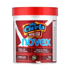Novex 1 kg My Curls Movie Star Ekstra Parlaklık Veren Durulanmayan Saç Kremi