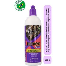 Novex 500 gr My Curls Movie Star Ekstra Parlaklık Veren Durulanmayan Saç Kremi