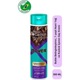 Novex Bukle Belirginleştirici 7 çeşit Nutri Yağ ve Kızılcık İçeren 300 ml Saç Kremi