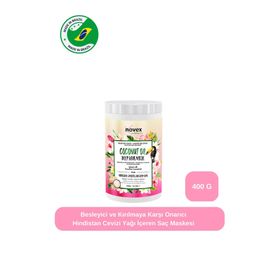 Novex Coconut Oil 400 gr Kuru ve Hasar Görmüş Saçlar için Saç Maskesi