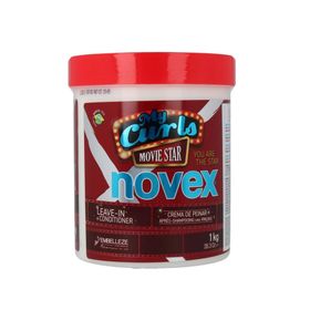 Novex Ekstra Parlaklık Veren Shea Butter Keratin ve 7 Çeşit Yağ İçeren Durulanmayan 1000 ml Saç Kremi