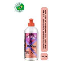 Novex İnce Telli Saçlar Hacim Veren Kolajen İçeren Durulanmayan 300 ml Saç Kremi