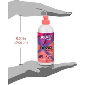 Novex İnce Telli Saçlar Hacim Veren Kolajen İçeren Durulanmayan 300 ml Saç Kremi