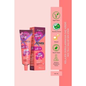 Novex İnce Telli Saçlar Hacim Veren Kolajen İçeren Durulanmayan 300 ml Saç Kremi
