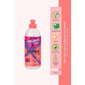 Novex İnce Telli Saçlar Hacim Veren Kolajen İçeren Durulanmayan 300 ml Saç Kremi