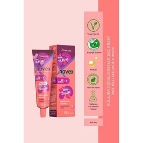 Novex İnce Telli Saçlar Hacim Veren Kolajen İçeren Durulanmayan 300 ml Saç Kremi