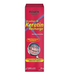 Novex Kurumuş ve Zarar Görmüş Saçlar Brezilya Keratini İçeren Konsantre Durulanmayan 80 ml Saç Kremi