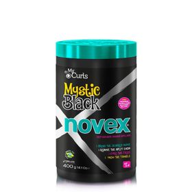 Novex Mystic Black 400 gr Yıpranmış Kuru Saçlar için Saç Uçlarını Onarıcı Saç Maskesi