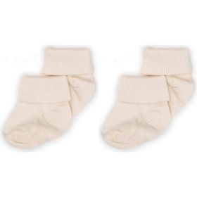 Novibaby Ekru 2'li Bambu Bebek Çorap