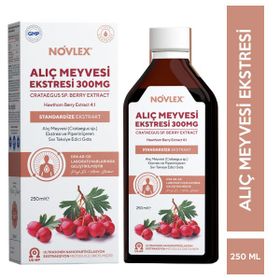 Novlex Alıç Meyve Ekstresi 300 mg 250 ml Sıvı