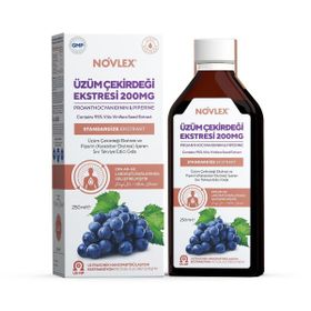 Novlex Üzüm Çekirdeği Ekstresi 200 mg 250 ml Sıvı