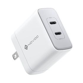 Novoo GaN 35 Watt 2 Portlu USB-C PD Beyaz Hızlı Şarj Cihazı