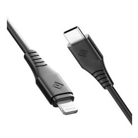 Novoo Type-C 1.2 m Siyah Iphone Lightning Hızlı Şarj Kablosu