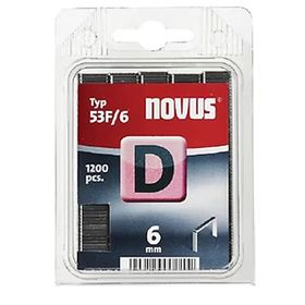 Novus D Tip 53 F-6 mm 1200'lü Yassı Zımba Teli