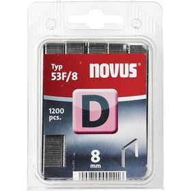 Novus D Tip 53 F-8 mm 1200'lü Yassı Zımba Teli