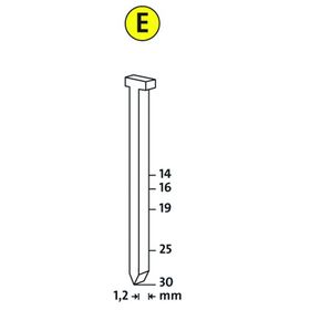 Novus E Tip J/25 1000'li Paket Çivi
